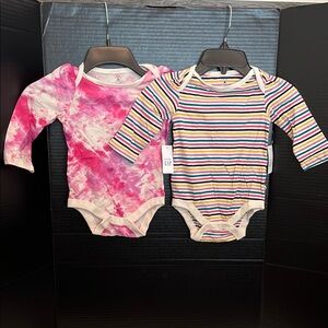 GAP Pink and multicolored Bodysuit One Piece